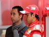 GP CINA, 12.04.2013- Free Practice 1, Felipe Massa (BRA) Ferrari F138 e Nicola Todt (FRA), Manager di Felipe Massa 