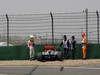 GP CINA, 12.04.2013- Free Practice 1, Crash, Sergio Perez (MEX) McLaren MP4-28 