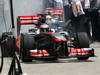 GP CINA, 12.04.2013- Free Practice 1, Jenson Button (GBR) McLaren Mercedes MP4-28 e Sergio Perez (MEX) McLaren MP4-28 