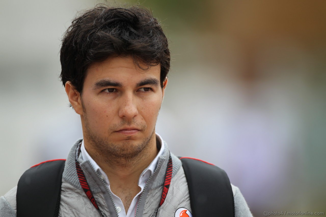 GP COREA, 06.10.2013- Sergio Perez (MEX) McLaren MP4-28