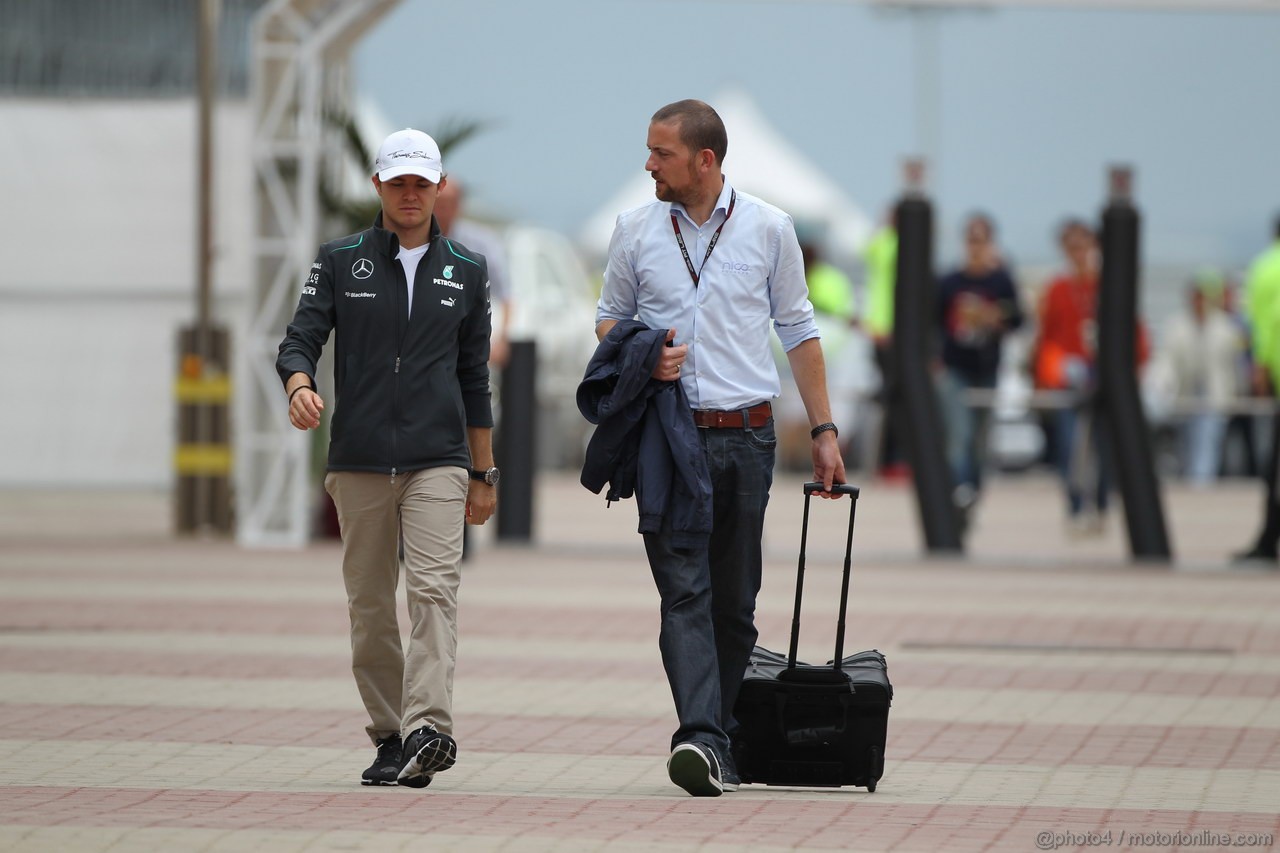 GP COREA, 06.10.2013- Nico Rosberg (GER) Mercedes AMG F1 W04