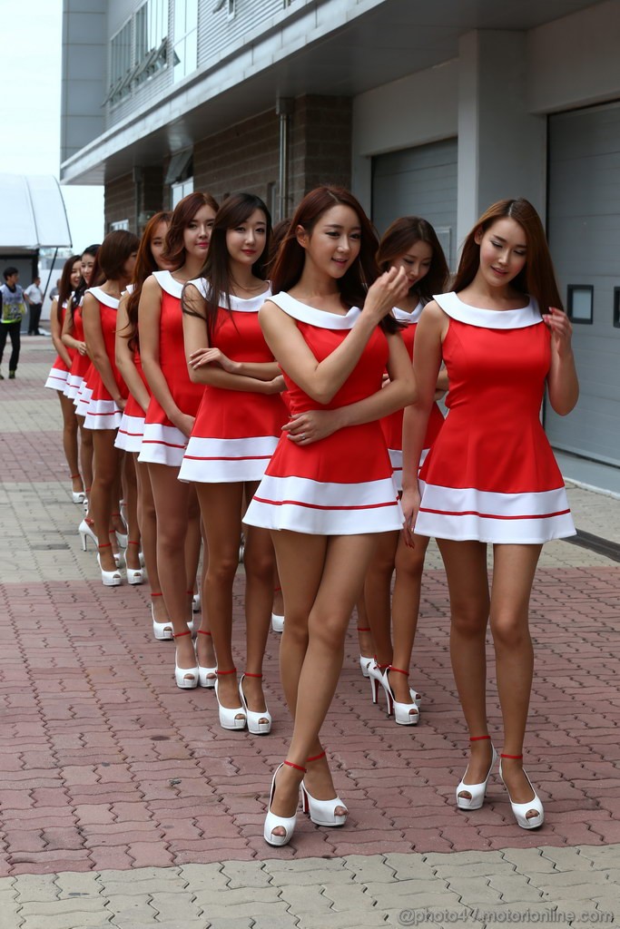 GP COREA, 06.10.2013- griglia Ragazzas