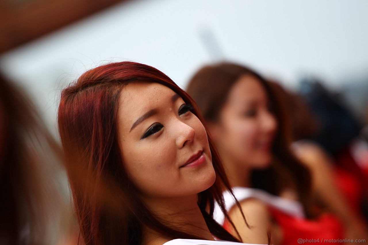 GP COREA, 06.10.2013- griglia Ragazzas