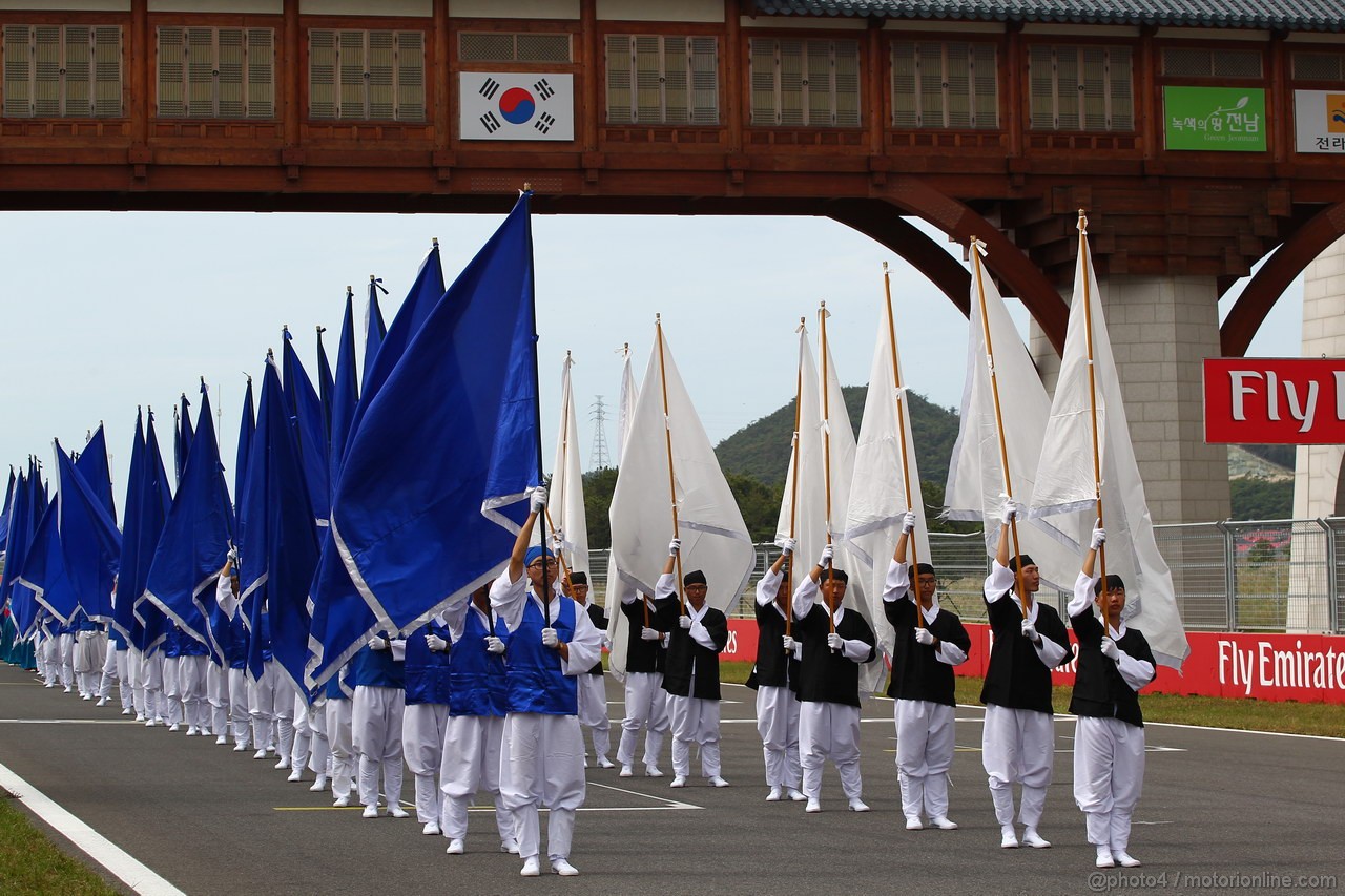 GP COREA, 06.10.2013- pre race show