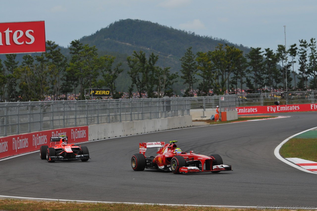 GP COREA, 06.10.2013- Gara: Felipe Massa (BRA) Ferrari F138 