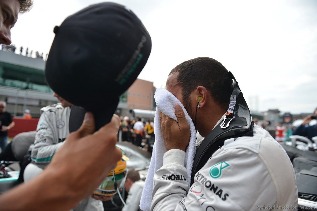 GP COREA, 06.10.2013- Gara: Lewis Hamilton (GBR) Mercedes AMG F1 W04 