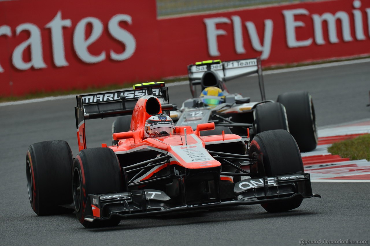 GP COREA, 06.10.2013- Gara: Max Chilton (GBR), Marussia F1 Team MR02 