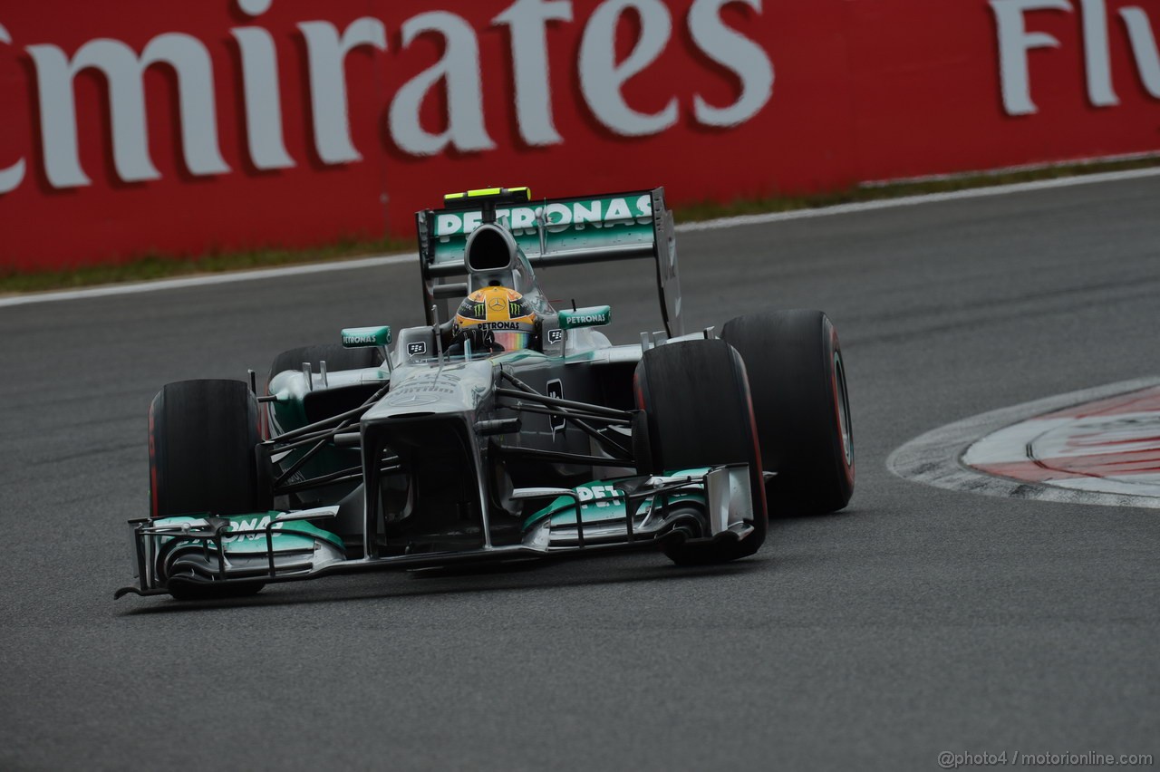 GP COREA, 06.10.2013- Gara: Lewis Hamilton (GBR) Mercedes AMG F1 W04 