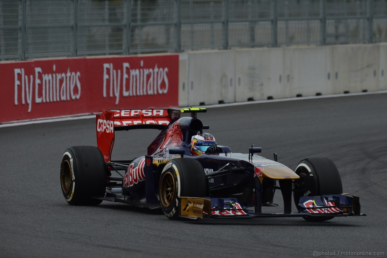 GP COREA, 06.10.2013- Gara: Daniel Ricciardo (AUS) Scuderia Toro Rosso STR8 