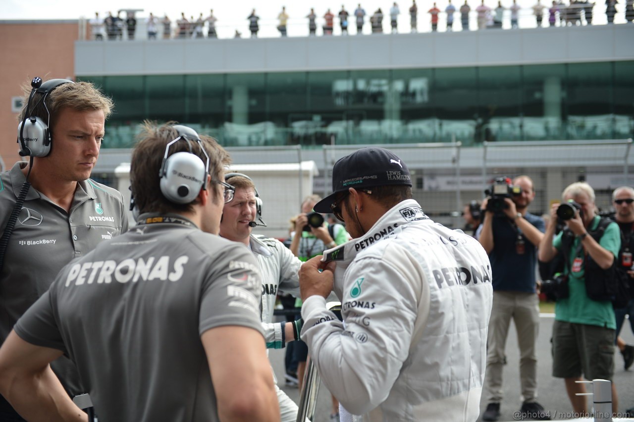 GP COREA, 06.10.2013- Gara: Lewis Hamilton (GBR) Mercedes AMG F1 W04 