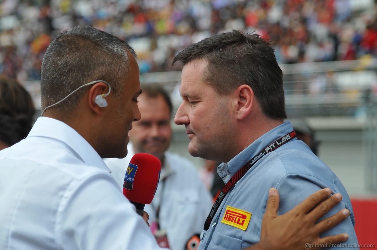 GP COREA, 06.10.2013- Gara: Paul Hembery (GBR) Pirelli Motorspor Directo 