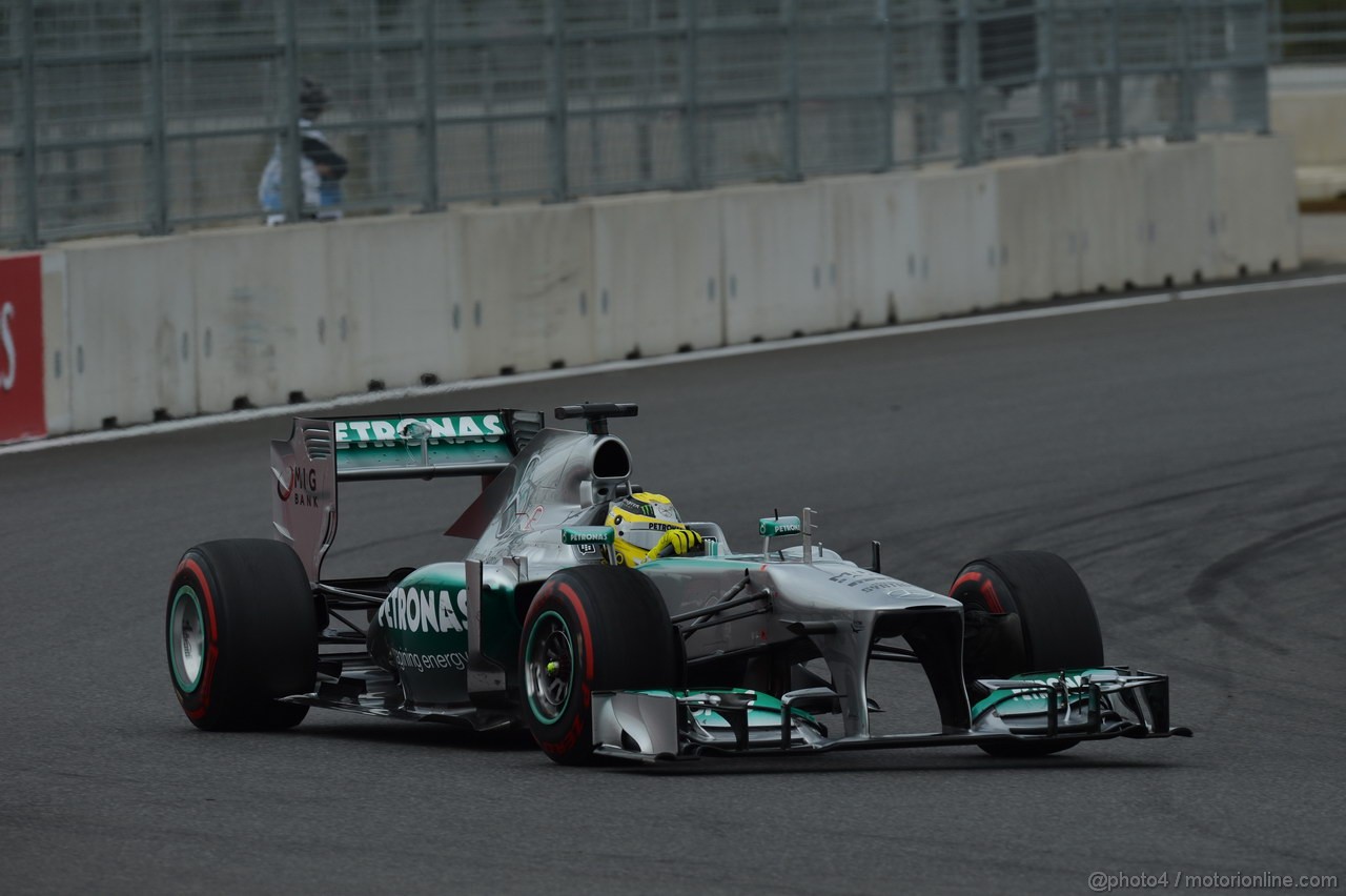 GP COREA, 06.10.2013- Gara: Nico Rosberg (GER) Mercedes AMG F1 W04 