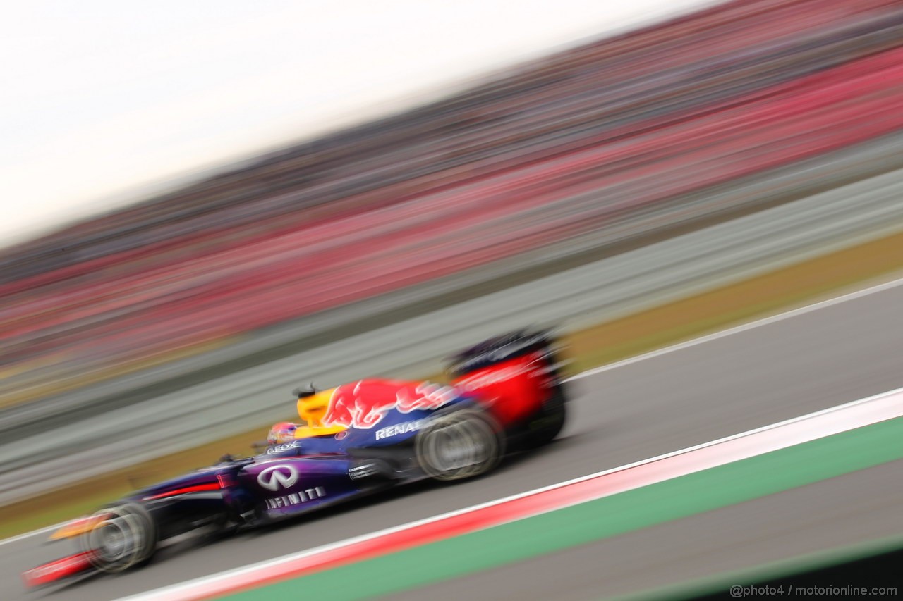 GP COREA, 06.10.2013- Gara, Sebastian Vettel (GER) Red Bull Racing RB9