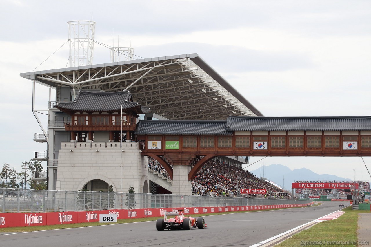 GP COREA, 06.10.2013- Gara, Felipe Massa (BRA) Ferrari F138