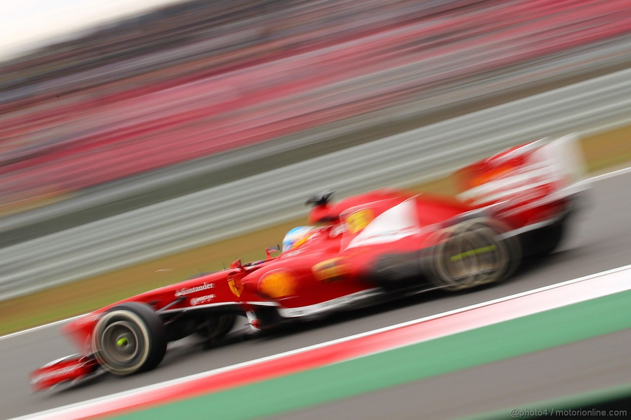 GP COREA, 06.10.2013- Gara, Fernando Alonso (ESP) Ferrari F138