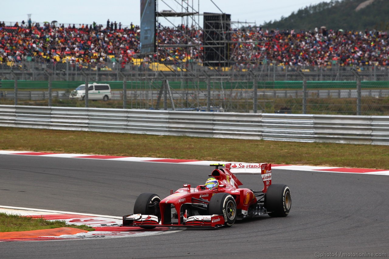 GP COREA, 06.10.2013- Gara, Felipe Massa (BRA) Ferrari F138