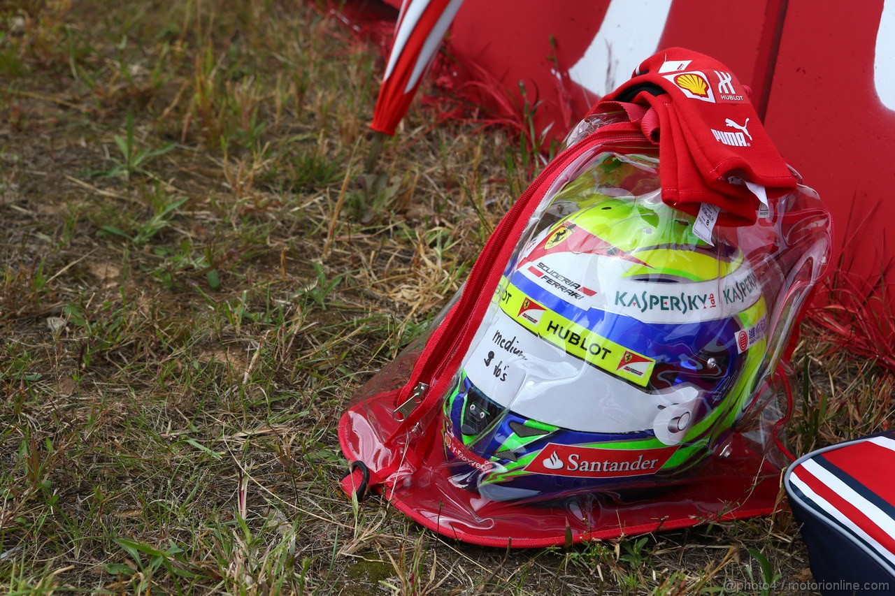 GP COREA, 06.10.2013- Gara, Felipe Massa (BRA) Ferrari F138