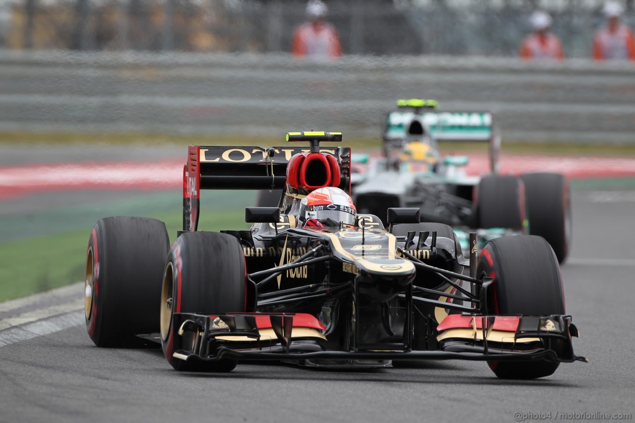 GP COREA, 06.10.2013- Gara, Romain Grosjean (FRA) Lotus F1 Team E213