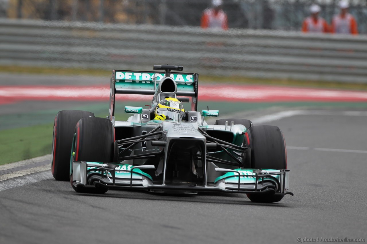 GP COREA, 06.10.2013- Gara, Nico Rosberg (GER) Mercedes AMG F1 W04