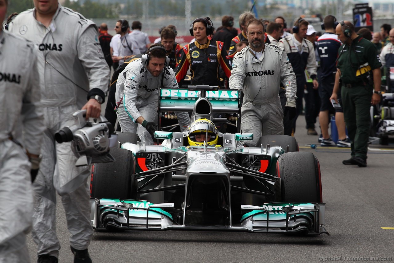 GP COREA, 06.10.2013- Nico Rosberg (GER) Mercedes AMG F1 W04