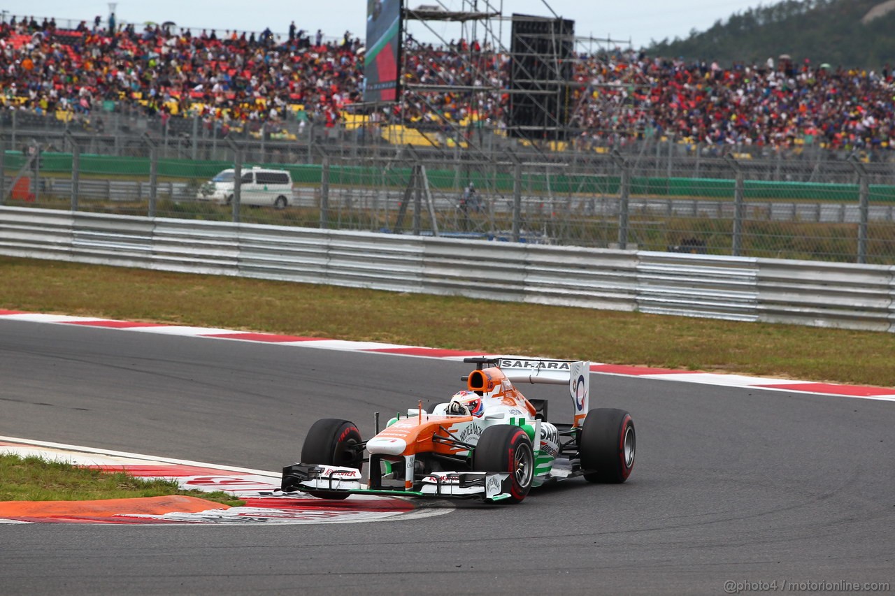 GP COREA, 06.10.2013- Gara, Paul di Resta (GBR) Sahara Force India F1 Team VJM06