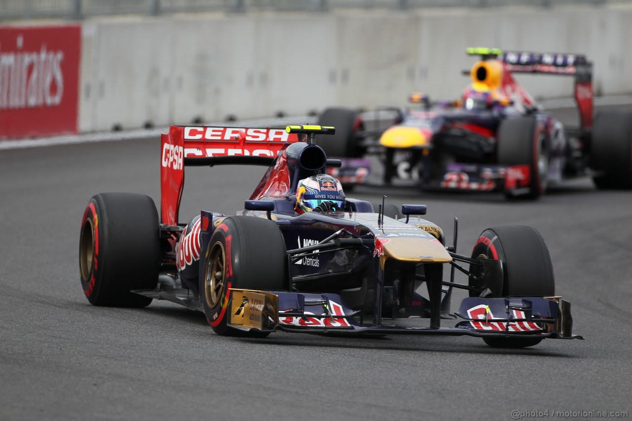 GP COREA, 06.10.2013- Gara, Daniel Ricciardo (AUS) Scuderia Toro Rosso STR8