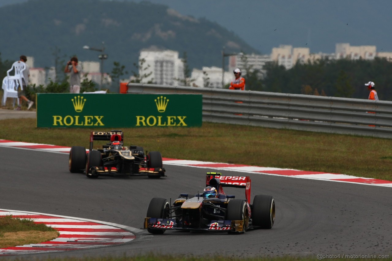 GP COREA, 06.10.2013- Gara, Daniel Ricciardo (AUS) Scuderia Toro Rosso STR8