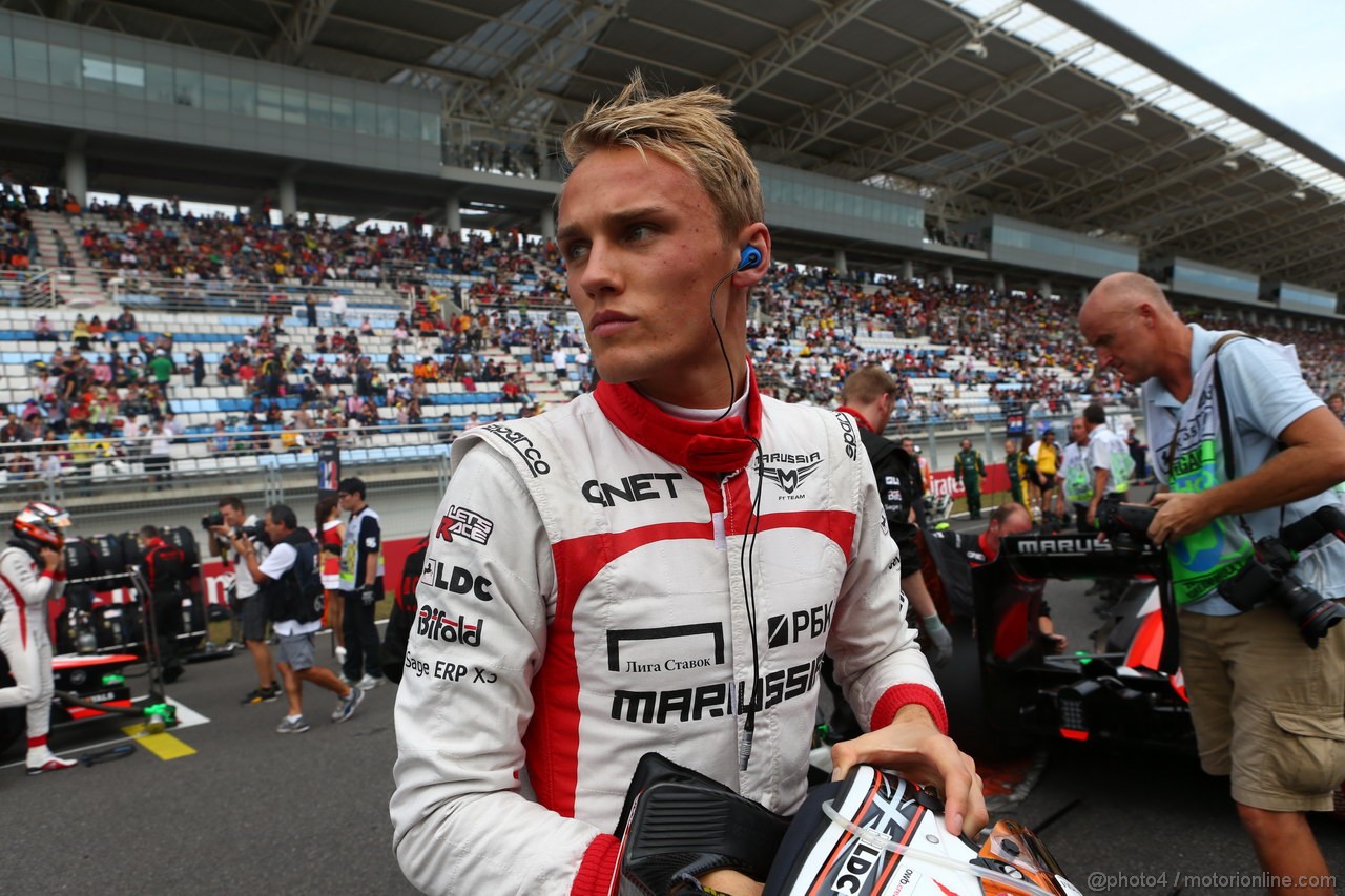 GP COREA, 06.10.2013- Gara, Max Chilton (GBR), Marussia F1 Team MR02