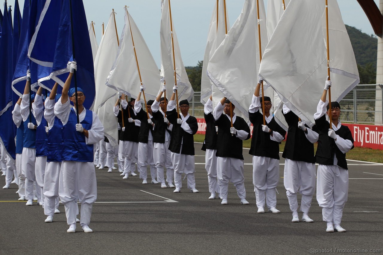 GP COREA, 06.10.2013- Pre Gara Show