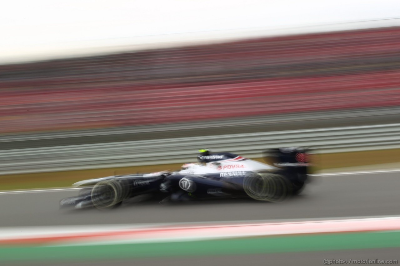 GP COREA, 06.10.2013- Gara, Valtteri Bottas (FIN), Williams F1 Team FW35