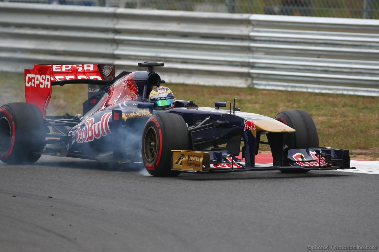 GP COREA, 06.10.2013- Gara, Jean-Eric Vergne (FRA) Scuderia Toro Rosso STR8