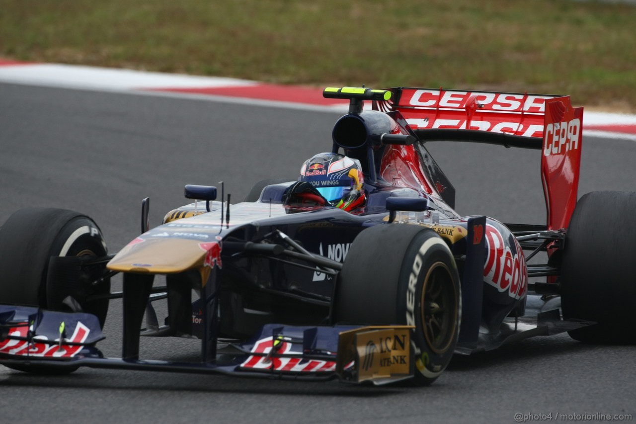 GP COREA, 06.10.2013- Gara, Daniel Ricciardo (AUS) Scuderia Toro Rosso STR8