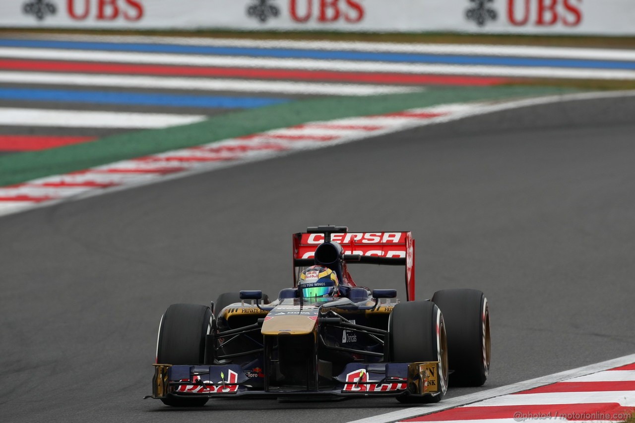 GP COREA, 06.10.2013- Gara, Daniel Ricciardo (AUS) Scuderia Toro Rosso STR8