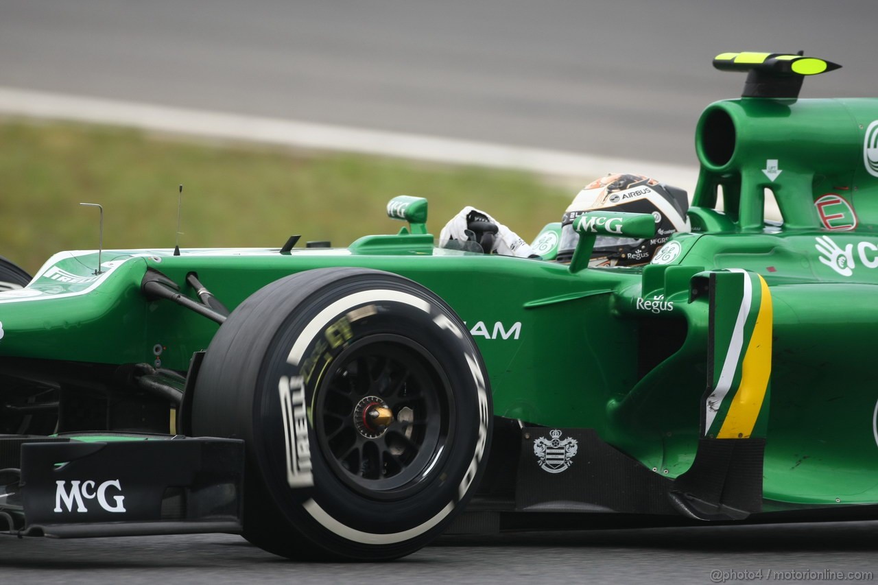 GP COREA, 06.10.2013- Gara, Giedo Van der Garde (NED), Caterham F1 Team CT03