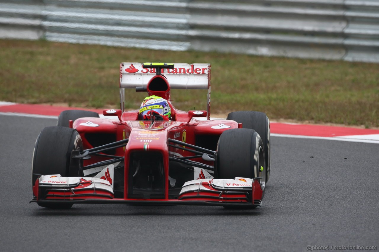 GP COREA, 06.10.2013- Gara, Felipe Massa (BRA) Ferrari F138