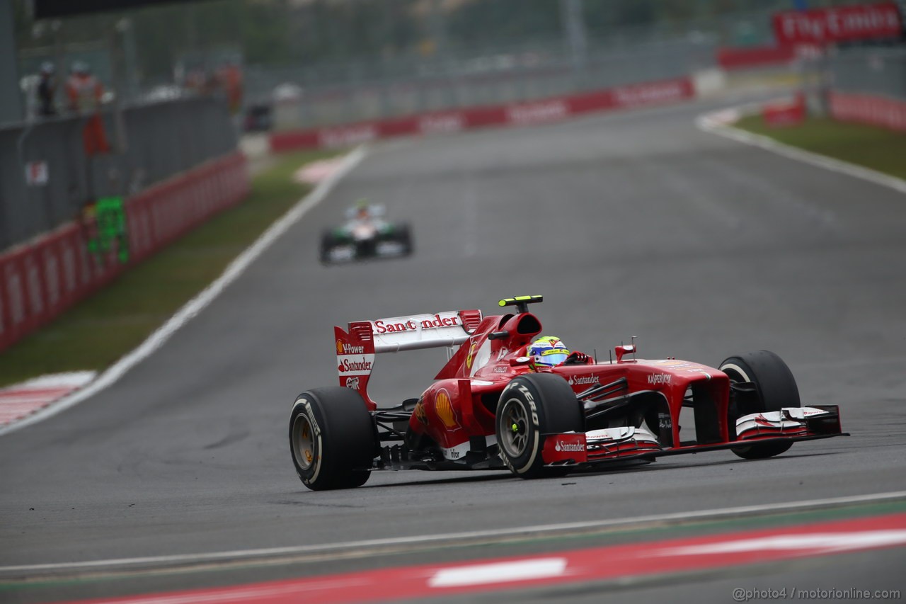 GP COREA, 06.10.2013- Gara, Felipe Massa (BRA) Ferrari F138