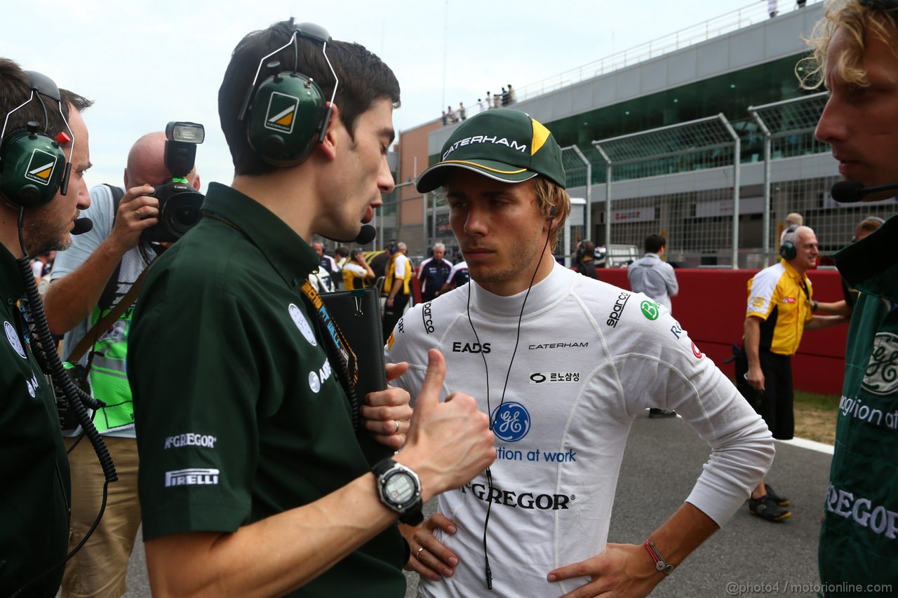 GP COREA, 06.10.2013- Gara, Charles Pic (FRA) Caterham F1 Team CT03