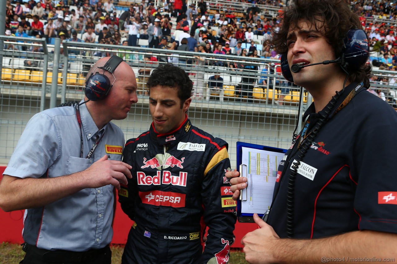 GP COREA, 06.10.2013- Gara, Daniel Ricciardo (AUS) Scuderia Toro Rosso STR8