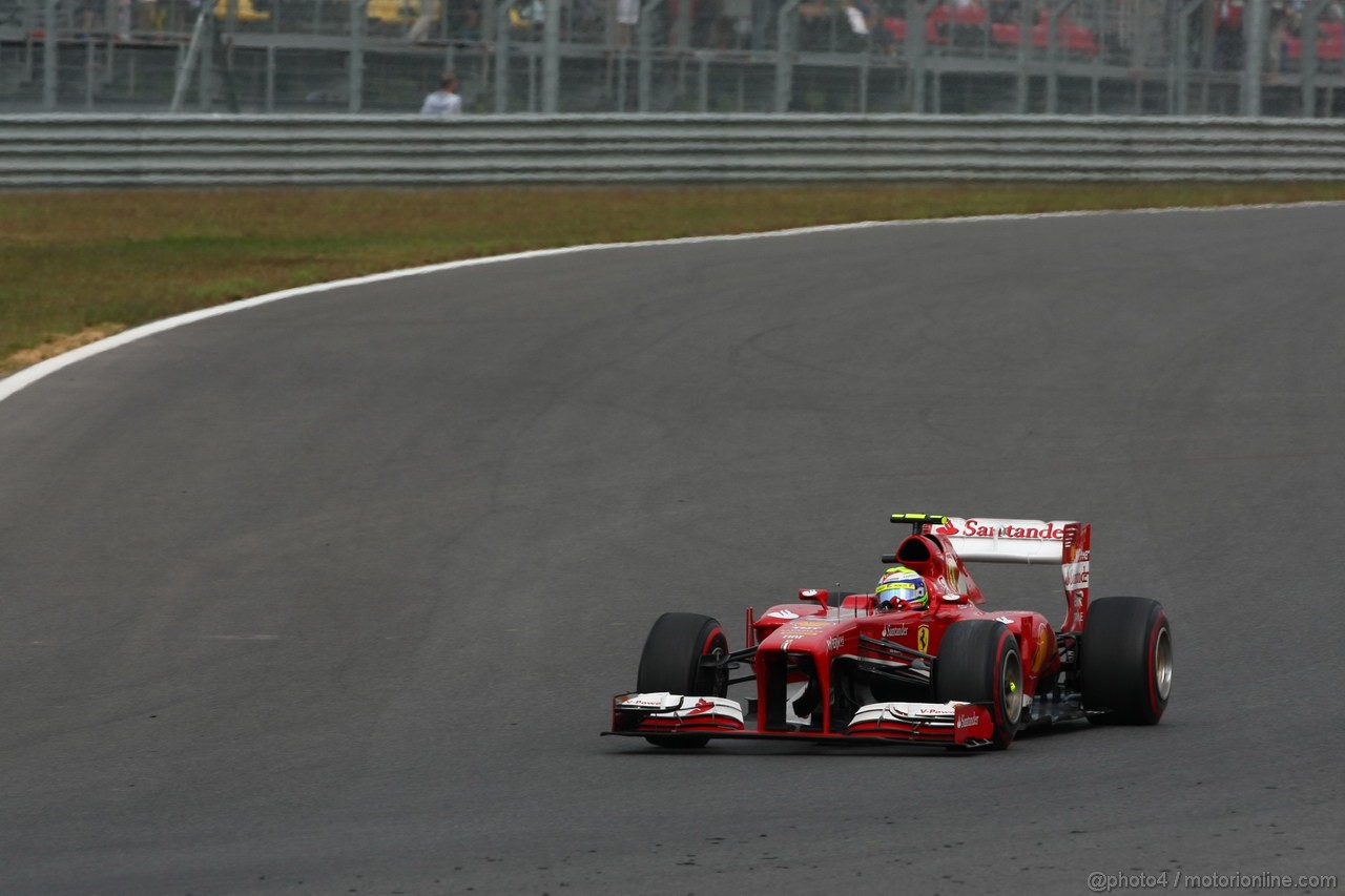 GP COREA, 06.10.2013- Gara, Felipe Massa (BRA) Ferrari F138