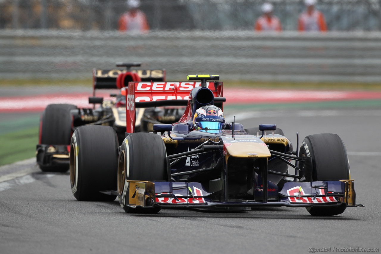 GP COREA, 06.10.2013- Gara, Daniel Ricciardo (AUS) Scuderia Toro Rosso STR8