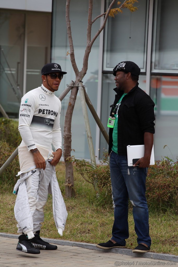 GP COREA, 06.10.2013- Gara, Lewis Hamilton (GBR) Mercedes AMG F1 W04