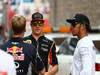 GP COREA, 06.10.2013- Driver parade, Kimi Raikkonen (FIN) Lotus F1 Team E21 e Lewis Hamilton (GBR) Mercedes AMG F1 W04