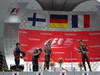 GP COREA, 06.10.2013- The Podium, winner Sebastian Vettel (GER) Red Bull Racing RB9, 2nd Kimi Raikkonen (FIN) Lotus F1 Team E21, 3rd Romain Grosjean (FRA) Lotus F1 Team E213