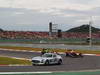 GP COREA, 06.10.2013- Gara, The Safety Car Mercedes SLS lead the group