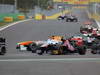 GP COREA, 06.10.2013- Gara, Adrian Sutil (GER), Sahara Force India F1 Team VJM06 crash with Mark Webber (AUS) Red Bull Racing RB9