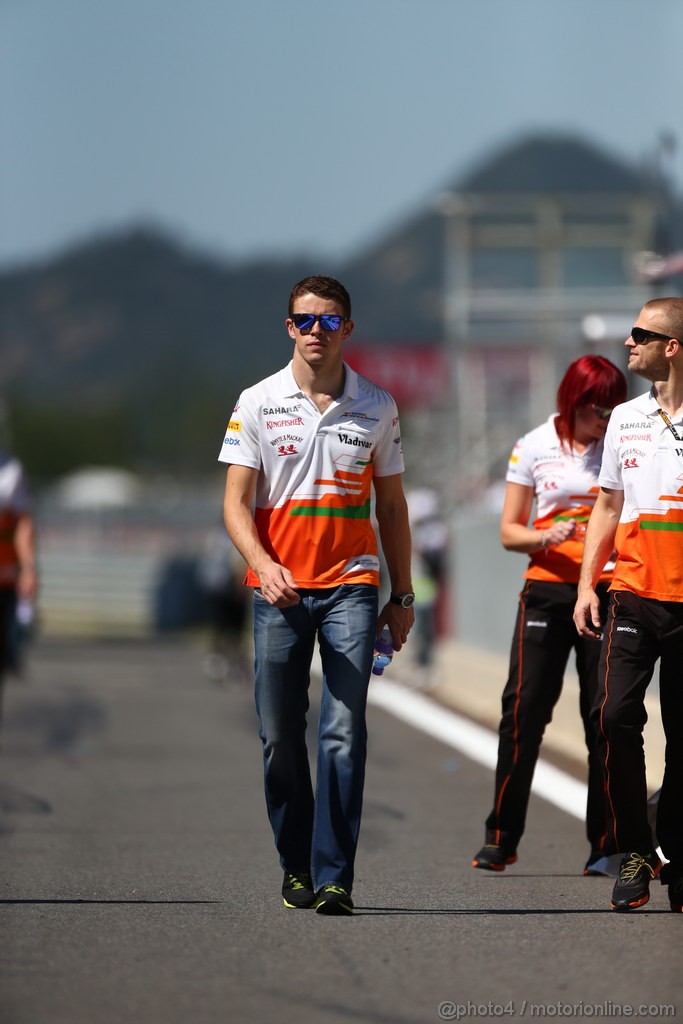 GP COREA, 03.10.2013- Paul di Resta (GBR) Sahara Force India F1 Team VJM06 