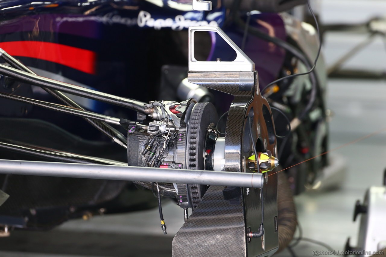 GP COREA, 03.10.2013- Red Bull Racing RB9 details
