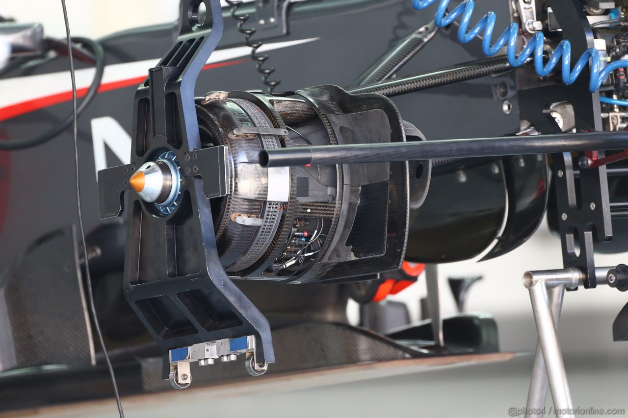 GP COREA, 03.10.2013- Sauber C32 details