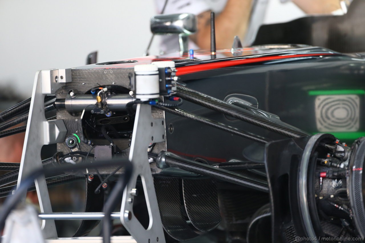 GP COREA, 03.10.2013- McLaren Mercedes MP4-28 details