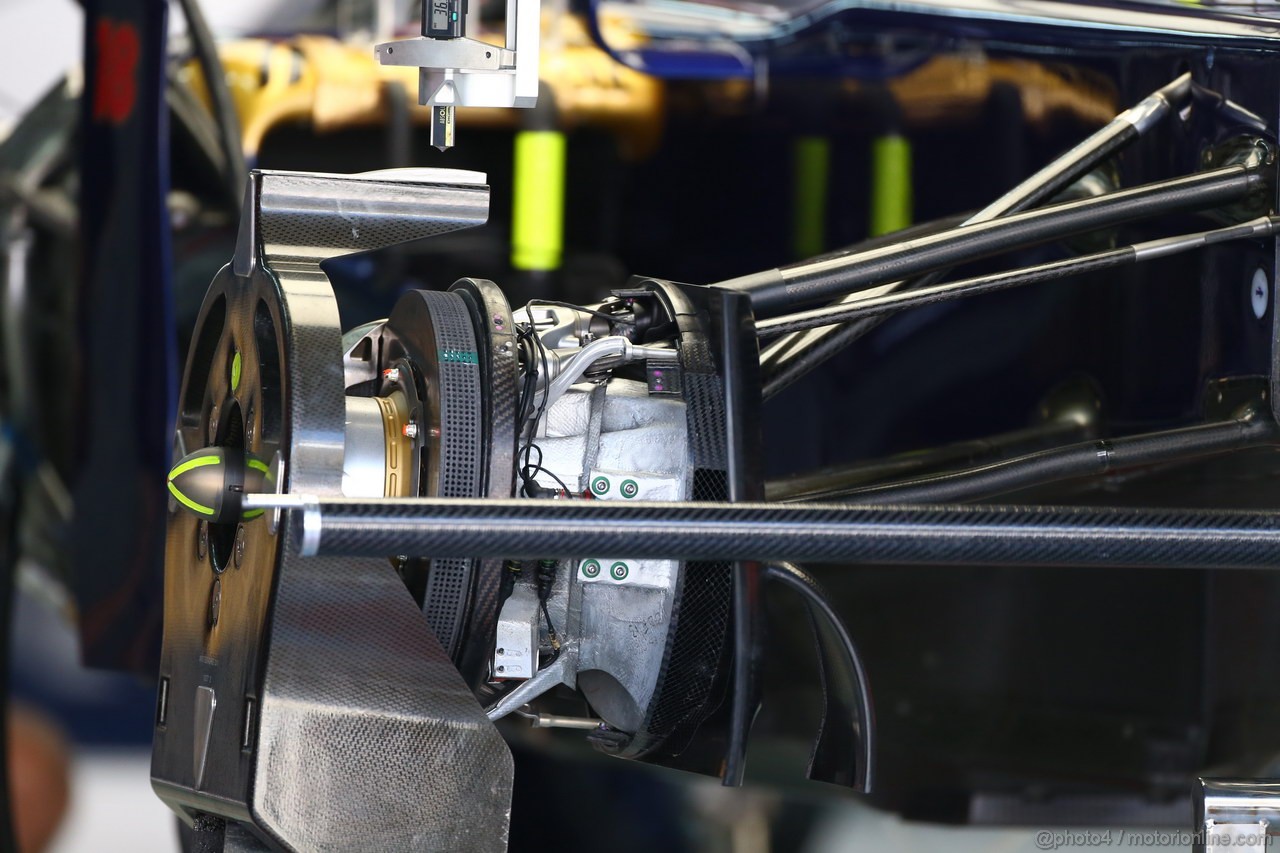 GP COREA, 03.10.2013- Toro Rosso STR8 details